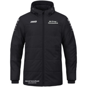 JAKO Coachjacke Team mit Kapuze schwarz